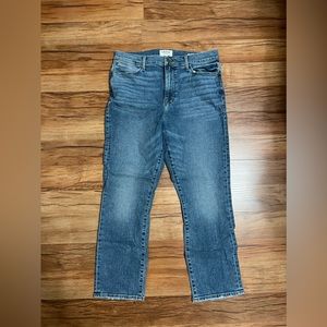 FRAME Le High Straight Jeans